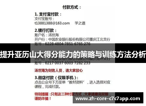 提升亚历山大得分能力的策略与训练方法分析 提升亚历山大得分能力的策略与训练方法分析